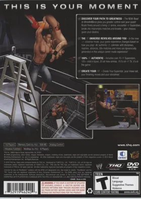 WWE SmackDown vs. Raw 2011 box cover back